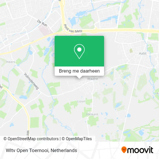 Wltv Open Toernooi kaart