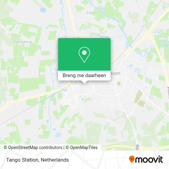 Tango Station kaart