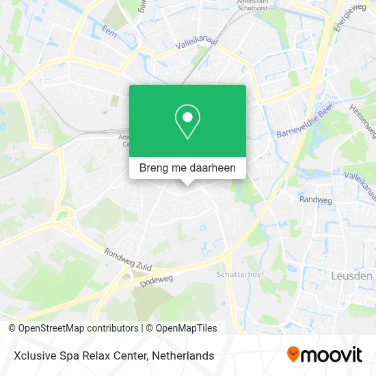 Xclusive Spa Relax Center kaart