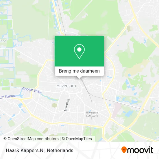 Haar& Kappers.Nl kaart