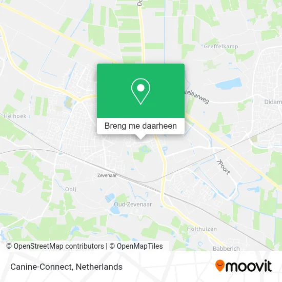 Canine-Connect kaart