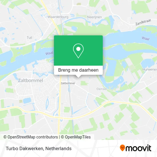 Turbo Dakwerken kaart