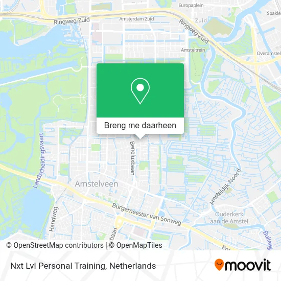 Nxt Lvl Personal Training kaart