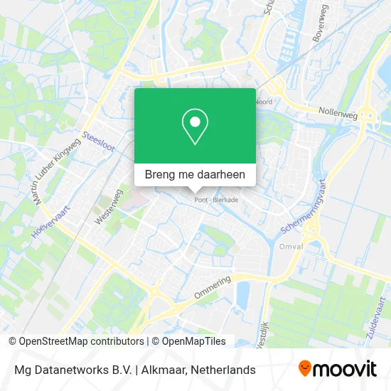 Mg Datanetworks B.V. | Alkmaar kaart