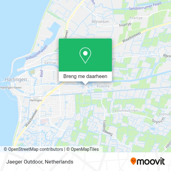 Jaeger Outdoor kaart