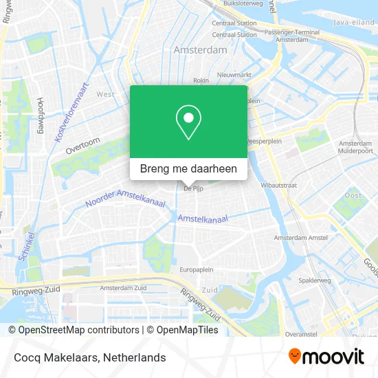 Cocq Makelaars kaart