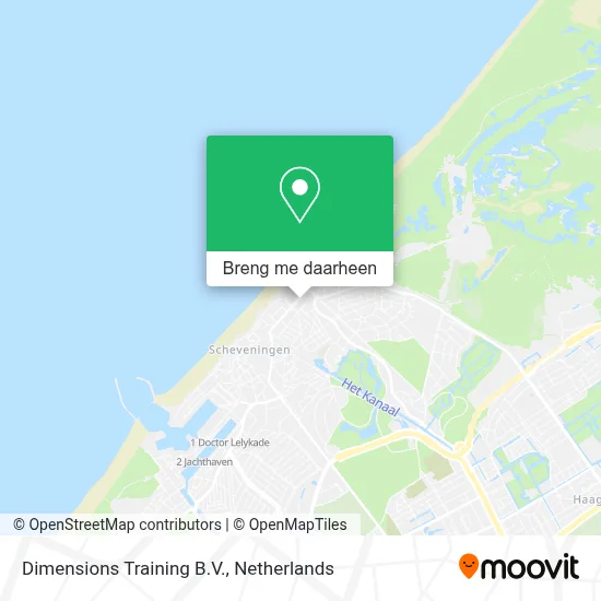 Dimensions Training B.V. kaart