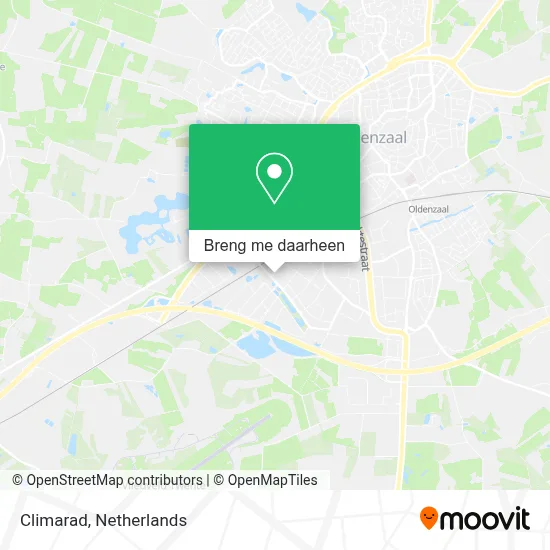 Climarad kaart