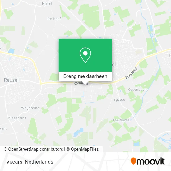 Vecars kaart