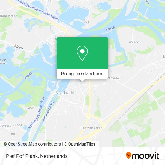 Pief Pof Plank kaart