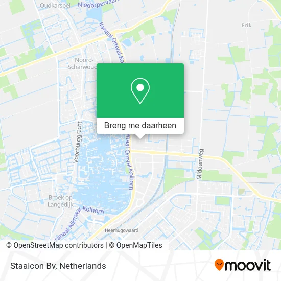 Staalcon Bv kaart