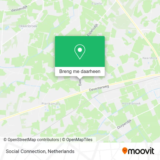 Social Connection kaart