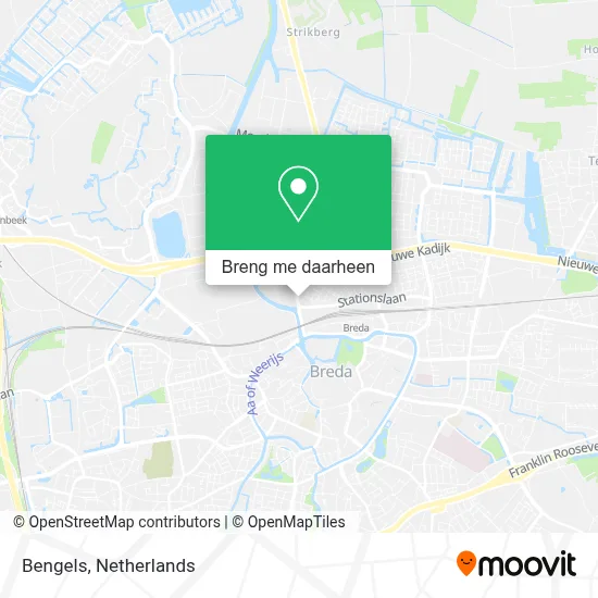 Bengels kaart