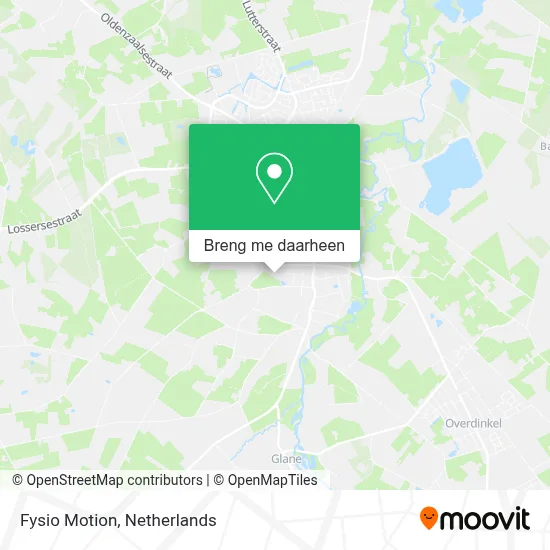 Fysio Motion kaart