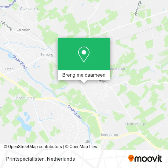 Printspecialisten kaart