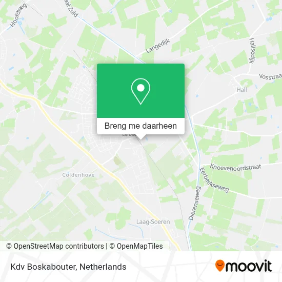 Kdv Boskabouter kaart