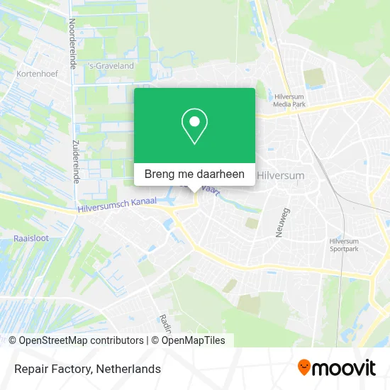 Repair Factory kaart