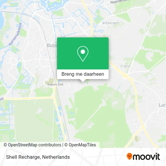 Shell Recharge kaart