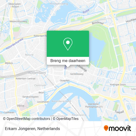 Erkam Jongeren kaart