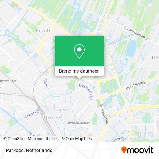 Parkbee kaart
