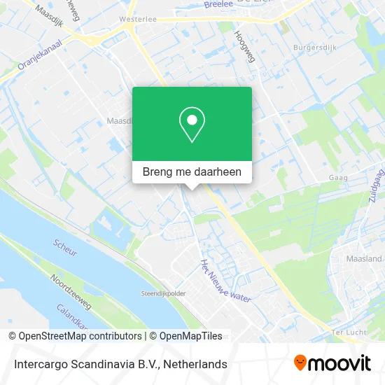Intercargo Scandinavia B.V. kaart