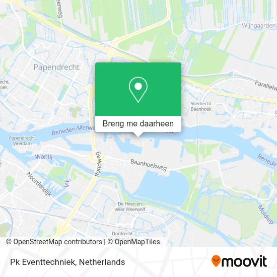 Pk Eventtechniek kaart