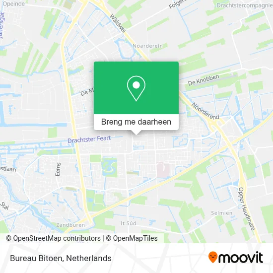 Bureau Bitoen kaart