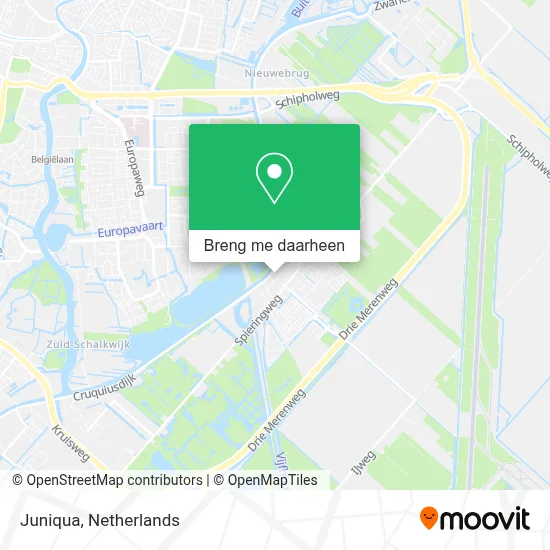 Juniqua kaart