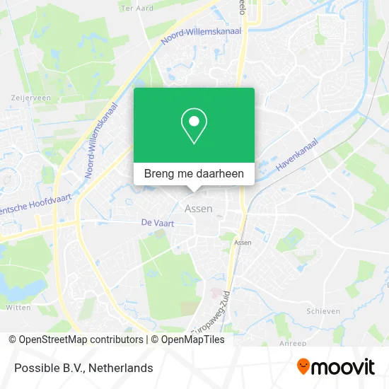 Possible B.V. kaart