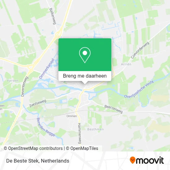 De Beste Stek kaart