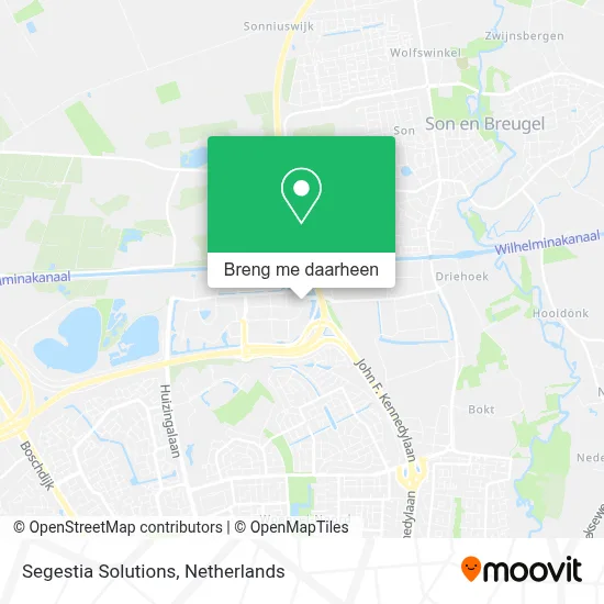 Segestia Solutions kaart
