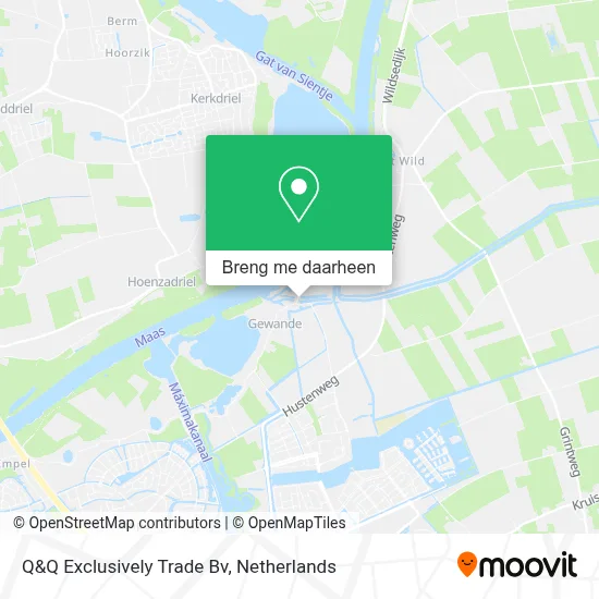 Q&Q Exclusively Trade Bv kaart