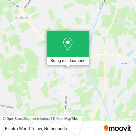 Electro World Tolner kaart