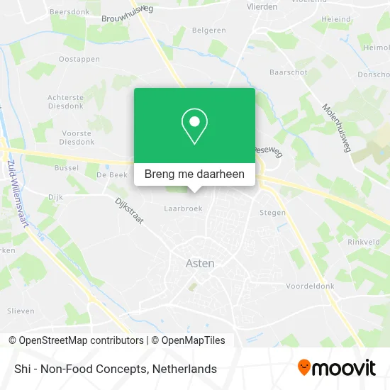 Shi - Non-Food Concepts kaart