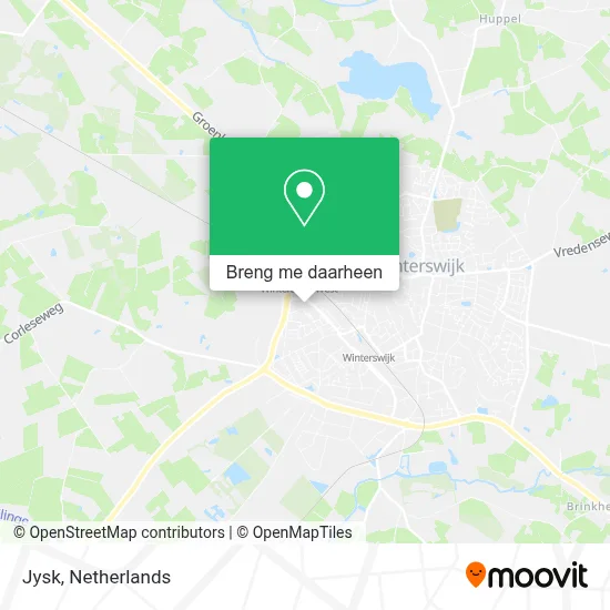 Jysk kaart