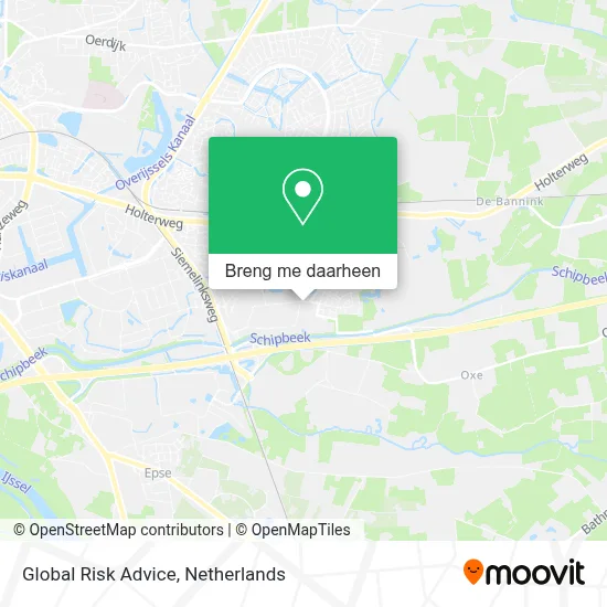 Global Risk Advice kaart