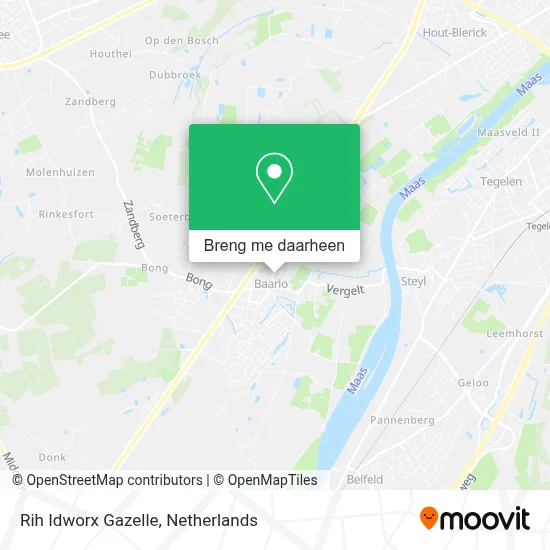 Rih Idworx Gazelle kaart