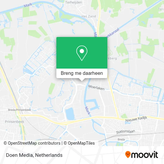 Doen Media kaart