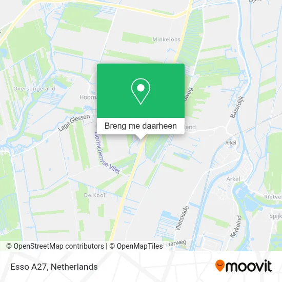 Esso A27 kaart