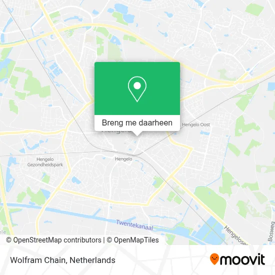 Wolfram Chain kaart