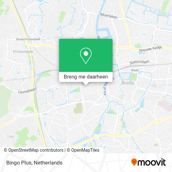 Bingo Plus kaart