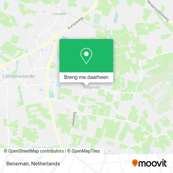 Beneman kaart
