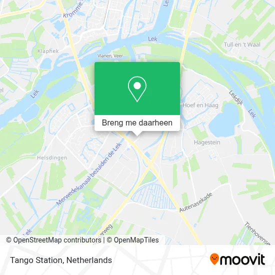 Tango Station kaart