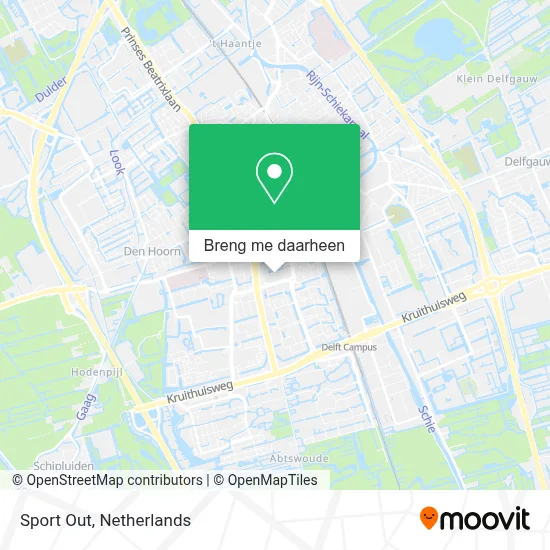 Sport Out kaart