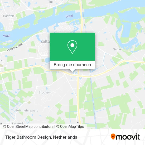 Tiger Bathroom Design kaart