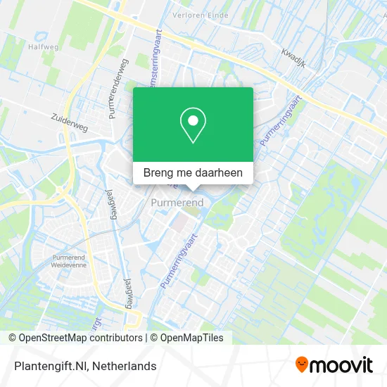 Plantengift.Nl kaart