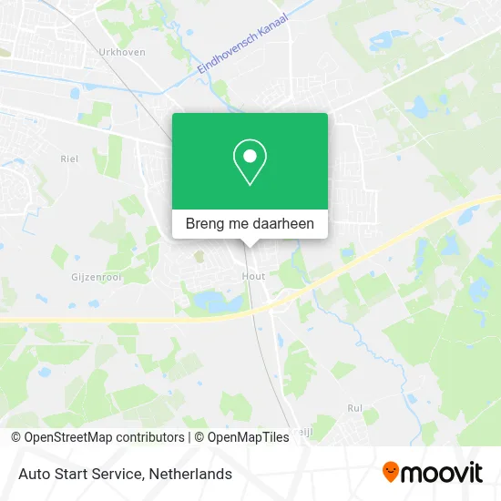 Auto Start Service kaart