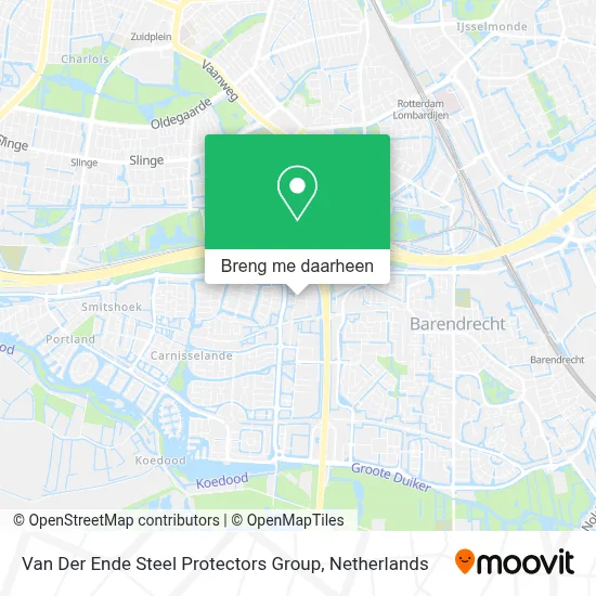 Van Der Ende Steel Protectors Group kaart