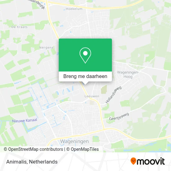Animalis kaart