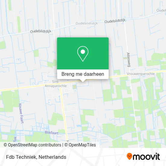 Fdb Techniek kaart